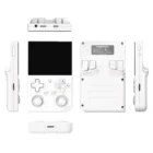 Consola Anbernic RG35XX Pro blanca con accesorios incluidos