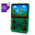 consola r36s verde con 20000 juegos