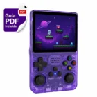 consola r36s morada con 20000 juegos